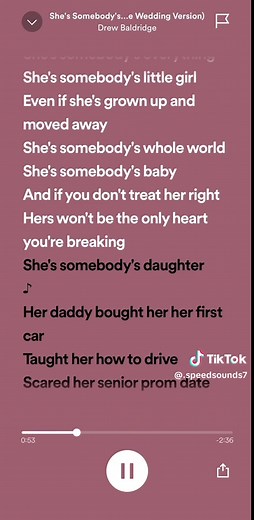 She's Somebody's Daughter Full Song with Lyrics