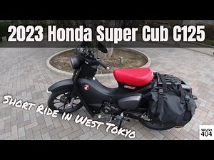 Unplugged and Adventurous: Quick Ride on the 2023 Honda Super Cub C125