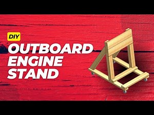 How-To: DIY Outboard Engine Stand #ScorpiusFishing #OutboardEngineStand #StellarAbyss