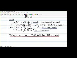 Mathematical Finance: L 2 - Foundation of mathematical finance (2)