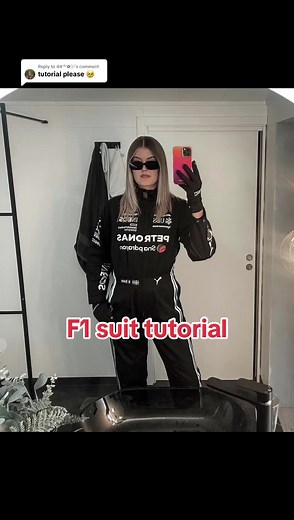 DIY Formula 1 Racing Suit Tutorial for Adults and Kids