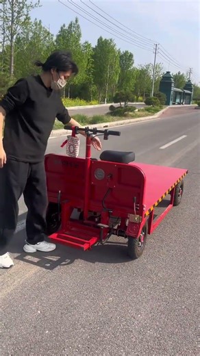 Electric flatbed truck loading and unloading artifact, the source of powerful manufacturers