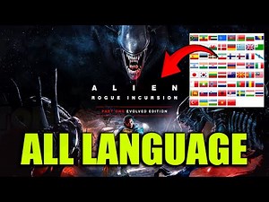 ALL LANGUAGE | Alien: Rogue Incursion Evolved Edition - Come cambiare lingua sul gioco - tutorial
