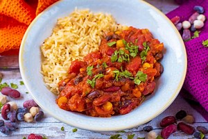 Easy Three Bean Curry