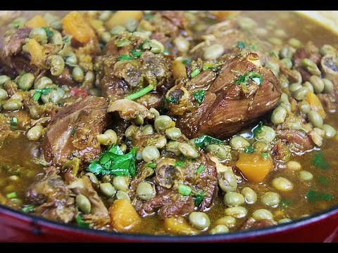 Stewed Chicken With Pigeon Peas | CaribbeanPot.com