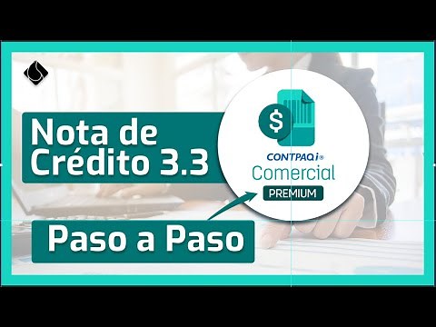 💻 How to make a CREDIT NOTE in CONTPAQi Comercial Premium