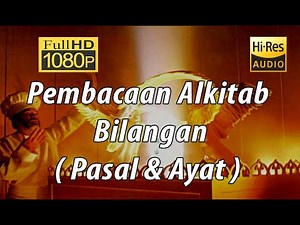 Alkitab Suara - Kitab Bilangan Full HD, pasal & ayat