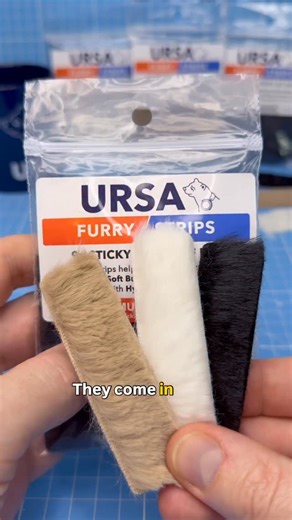 URSA Straps on Instagram: "Introducing our new Furry Strips! Saving you time cutting up Furtangles and applying Sticky Tape to them! URSA Furry Strips are a fast solution for reducing fabric noise and clothing rustle on set. Each strip features our super soft fur on one side and our hypoallergenic adhesive on the other, covered with an easy peel-off backing paper. The Furry Strip helps soften friction points whether it’s fabric rubbing on fabric or material brushing against chest hair, to delive
