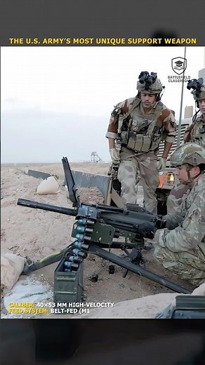 The U.S. Army’s Most Unique Support Weapon