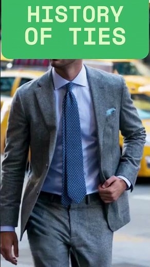 Histoy of men's ties
