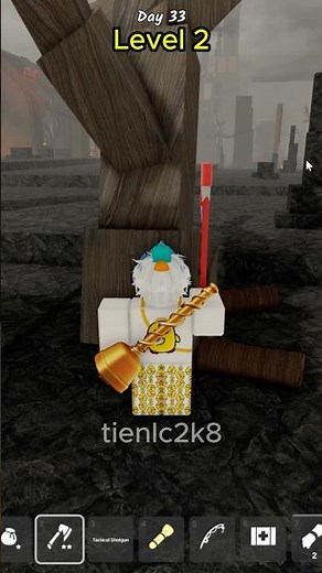 Strong Axe Vs All Tree #99nightintheforest #roblox #usa