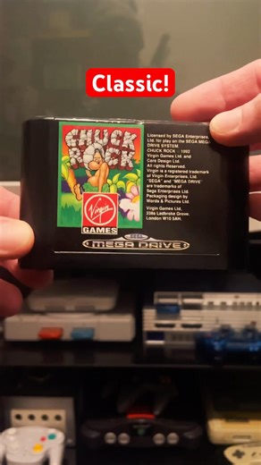 A Forgotten Gem… Chuck Rock! 🗿 #ChuckRock #SEGA #RetroGaming