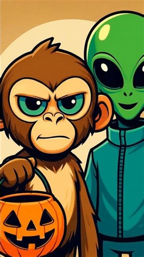 Monkey Alien Network (M.A.N): Halloween Investigation