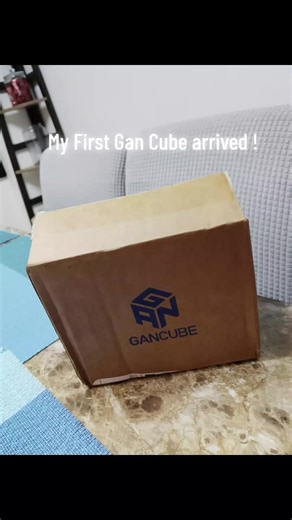Unboxing My First Gan Cube: A Special Gift