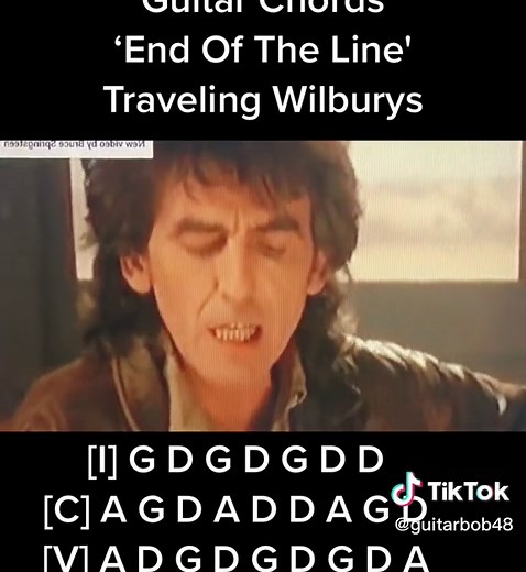 Guitar Chords 'End Of The Line' Traveling Wilburys #guitarchords #endoftheline #travelingwilburys #tompetty #jefflynne #georgeharrison #elo #bobdylan #royorbison #jeff #electriclightorchestra #tompettyandtheheartbreakers #classicrock #jefflynneselo #themove #thetravelingwilburys #richardtandy #music #lynne #idlerace #wwwelospcom #thebeatles #elosp #rock #lynnes #vinyl #smusic #rocknroll #rockandroll #vinylcollection #mudcrutch #VocêNasceuParaMudar