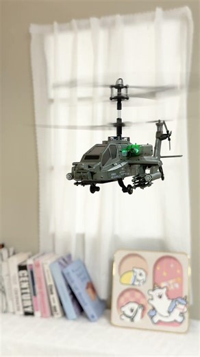 2.4GHz Anti-Jam Apache RC Helicopter | Altitude Hold