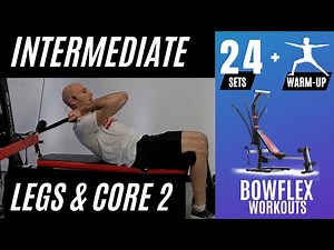 Legs & Core Intermediate Workout 2 | Warm-up + 24 sets #Bowflex #BowflexBlaze #BowflexPR1000