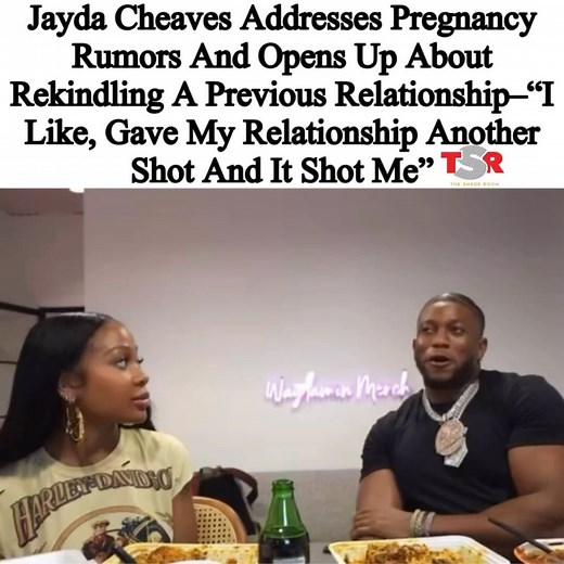 The Shade Room on Instagram: "#PressPlay: #JaydaCheaves addresses pregnancy rumors and opens up about her current relationship status during a recent mukbang with popular YouTuber #Zias. (: @justzik1 )✍: #TSRStaffMM"