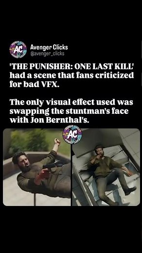 The shocking truth about The Punisher’s controversial VFX scene💀🎬#Punisher #JonBernthal #Marvel #VFX