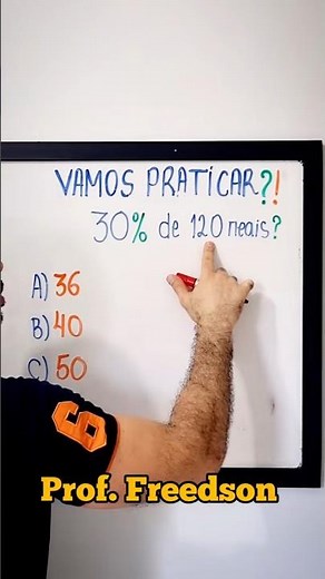 How to quickly calculate PERCENTAGES! (30% of 120) 🧠 #Shorts