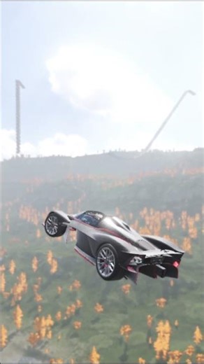 BeamNG Drive Sport Car Crash Test 💥 Realistic Destruction Physics #shorts | Nirmal RR Gamerz