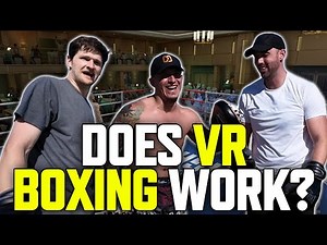 What Happens When VR Boxers Train for Real?