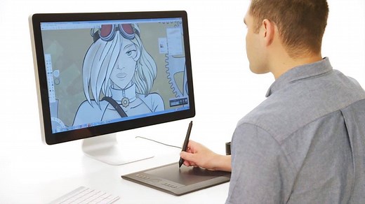 Las herramientas digitales de Wacom incluyen una gama de opciones para tus intereses creativos. Pintura, dibujo, fotomontaje, bosquejos: lo que sea que disfrutes más, fíjate lo fácil que es lograr avances cuando trabajas en tu computadora con una pen tablet Intuos o Intuos Pro: http://bit.ly/2K7h4D3 | Wacom Américas en Español