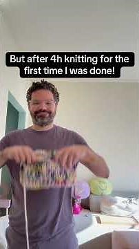 Learning how to knit in 4h