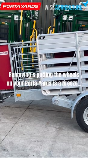The Porta-Yards sheep handling systems really are this simple… ✅ Easy to use ✅ Quick to set up ✅ Removable wheels making access a breeze Plus many more benefits!💪🏻 For more info, please head to our website or drop us a DM! 🐑 #wiseag #farmequipment #farmefficiency #sheepfarmers #portayards | Wise Agriculture Ltd