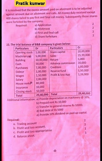 Class 12 || Accountancy || First Terminal Exam || Question Paper || Account Important Question ||