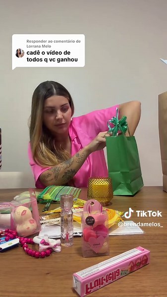 Meu Amigo Oculto das Cores: Todos os Presentes Que Ganhei!