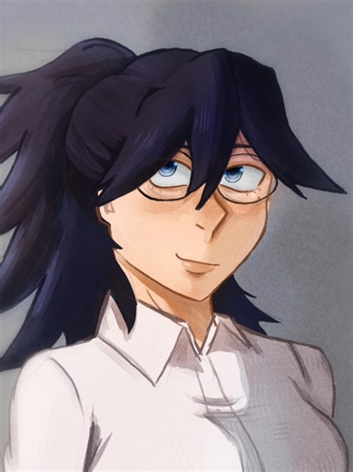 okay I know she's a little weird but I'm very attached to the idea of momnight/parental midnight. I really like those characterisations of her in fanfic and fancomics! Love for this absolute queen #mha #digitalart #midnight #nemurikayama #missmidnight