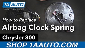 How to Replace Airbag Clock Spring 2005-10 Chrysler 300