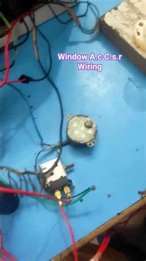 window AC Wiring uma institute education Barelly