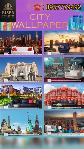 Travel The World From Home! 🌍 Beautiful City Wallpaper #shorts