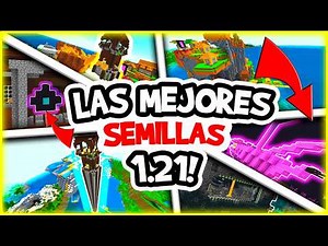 🥝PROBE mas de 5,000 SEMILLAS DE MINECRAFT 1.21 y ESAS son LAS MEJORES para BEDROCK (PE)💎