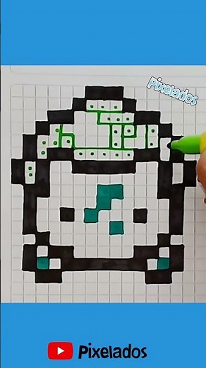 BULBASAUR PIXEL ART CÁMARA RÁPIDA - PIXELADOS