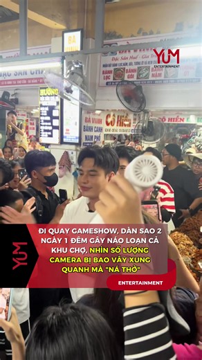 Dàn cast 2 ngày 1 đêm gây náo loạn Chợ Cồn #hieuthuhai #leduongbaolam #xh #tintuc