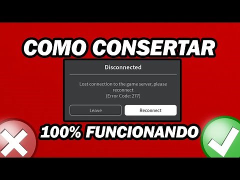 Como Corrigir O Código De Erro 277 Do Roblox | Conexão Perdida Com O Servidor Do Jogo, Reconecte