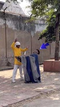 Baba Banke Ladke Ko Hava Me Uda Diya 😱😨 #minivlog #vlog #baba #publicreaction #pranks