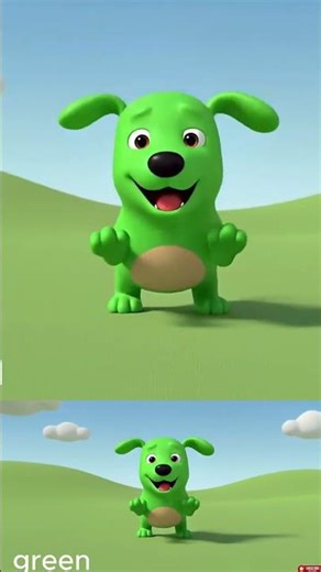 🌈 Green Number One | Fun Counting Song for Toddlers & Preschoolers 🐕