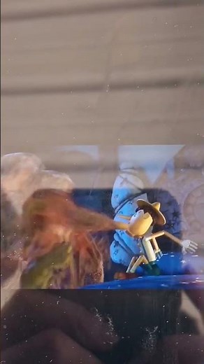 Scared Shrekless (2010) Pinocchio Vomits To Shrek