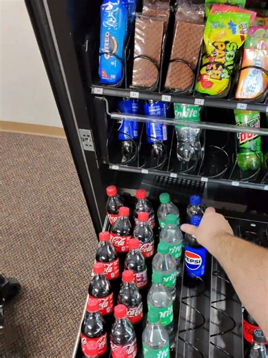 Satisfying Teacher's Lounge Vending Machine Restock