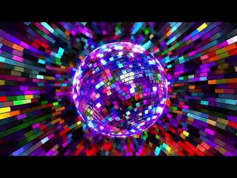 10 Hours Disco Ball Spinning Infinite 4K | Background Party