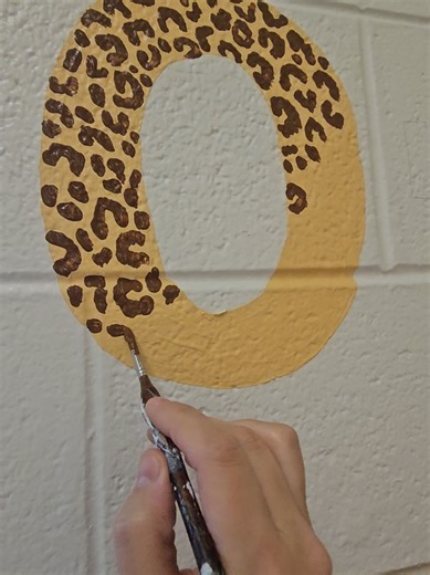have I done animal print letters? Nope. Straight lines on a bumpy wall? 🙈 Nope. Perfect? absolutely not!! 🤣😅 my foot was mad 🤬🗯 but thank goodness for a short step stool and sitting most of the time! This mural at Kernersville Elementary: DONE! and I am proud!! #muralartist #artistproblems #stilldidit #arttok