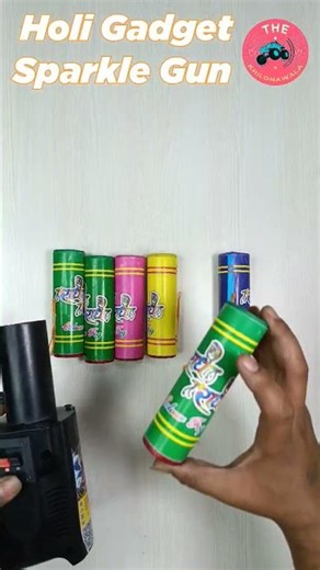 Sparkle Cold Pyro Gun II Holi Gadget II The Khilonawala #shortsvideo