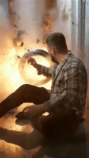 Explosion in your washing machine! Never do this twice