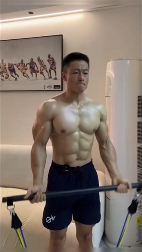 Try This Resistance Band Exercise #thegymsm #resistancebands #shorts