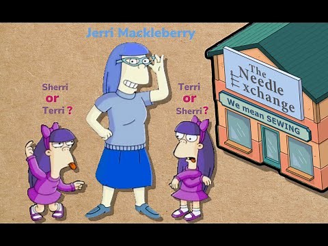 Simpsons Tapped Out: Jerri Mackleberry (The Twins) Terri and Sherri mother.