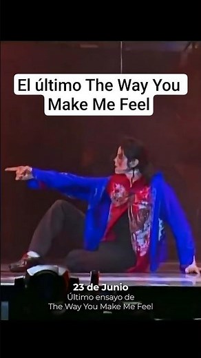 El último "The Way You Make Me Feel" de Michael Jackson #michaeljackson #thisisit #viral #michael